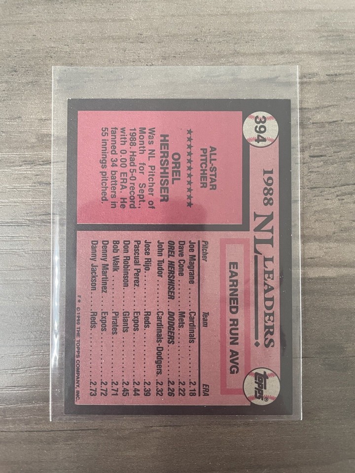 1989-topps-all-star-collector-s-edition-tiffany-394-orel-hershiser