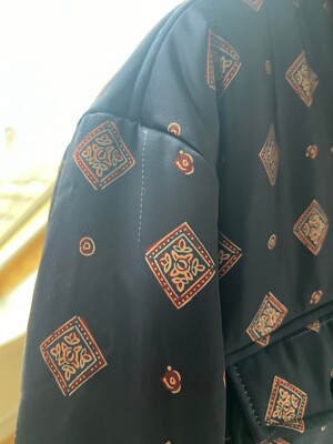 Kith Puffed Jase Satin Trucker Jacket Medium DFFECTIVE please see