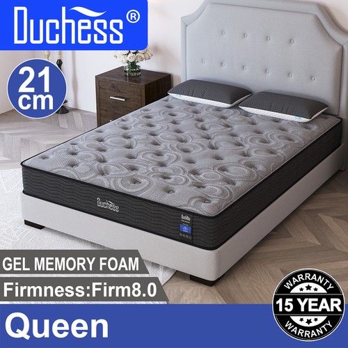 Duchess Mattress Queen Double King Single Bed Pocket Spring Gel Memory Foam - Picture 16 of 27