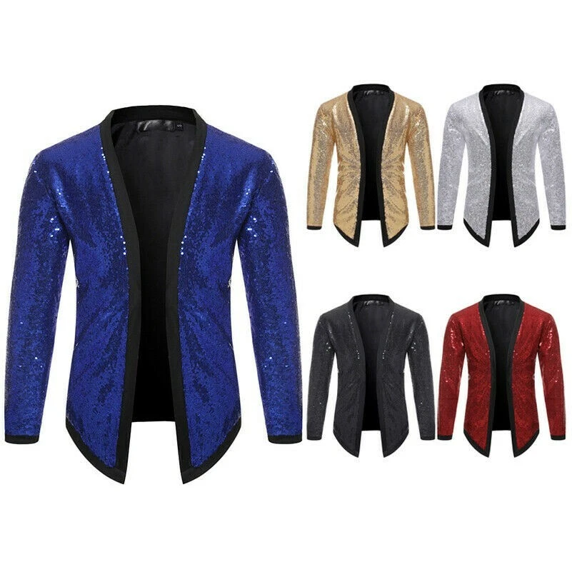 Mens sequin cardigan sale