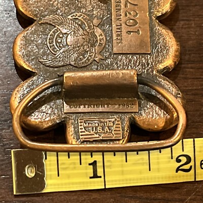 The Great American Buckle Company US Coins Metal Belt Buckle  display picture 1