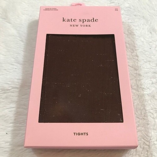 NEW KATE SPADE tights NWT maroon red 