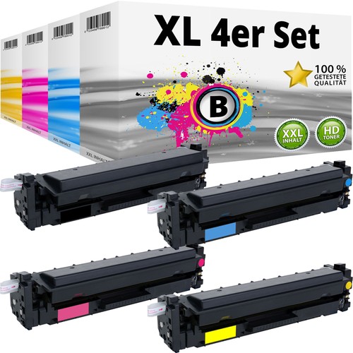 XXL Toner Kompatibel Für HP Color LaserJet Pro MFP M477fnw U.a. – 4 Farben, 2.300 Seiten Pro Farbe