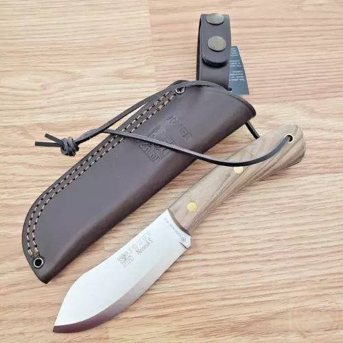 Joker Nessmuk Fixed Knife 4.5" 14C28N Sandvik Steel Full Blade Walnut Handle