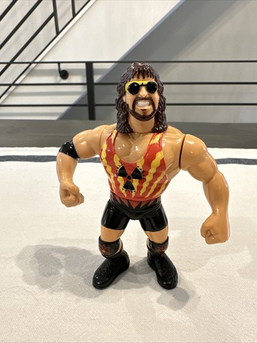 Vintage Hasbro WWF Series 11 Adam Bomb Working Act...