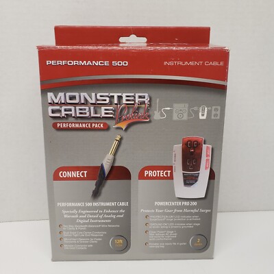Monster Cable Performance 500 Prolink Performance Pack Black Cable