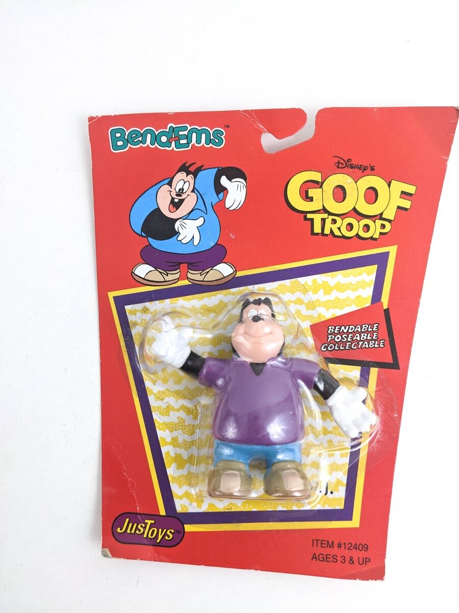 Pistol Goofy PJ Vintage Disney Goof Troop Bend-Ems Figure Pistol Goofy PJ Vintage Disney Goof Troop Bend-Ems Figure