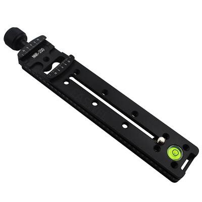 200mm Long Sliding Rail Nodal Slide Quick Release Clamp For Arca Swiss