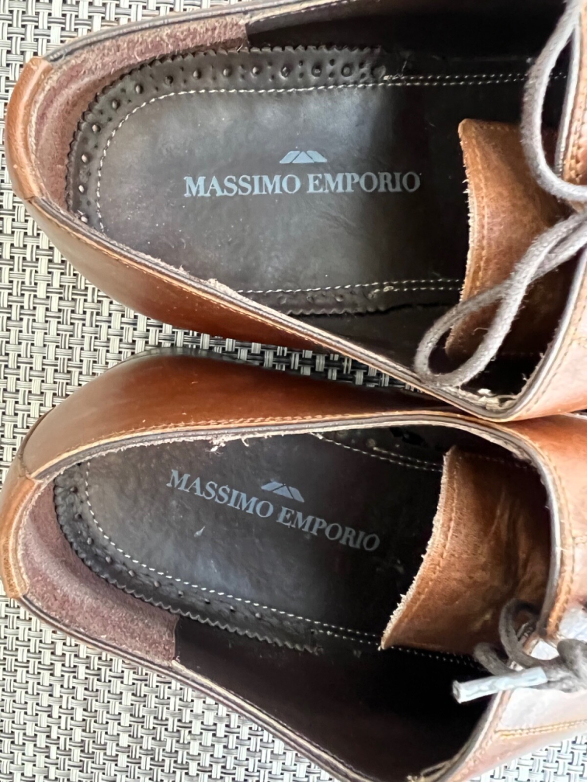 Massimo Emporio A422 Burgundy Kiltie Tassels Loafers Mens 10.5M Spain EUR 44 Massimo emporio mens shoes - Gem main image 2