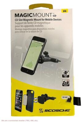 Scosche CD Slot Mount Black