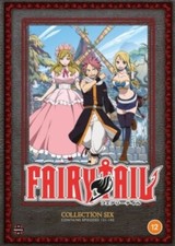 Fairy Tail Collection Six 6 (Episodes 121-142) DVD Fairytail New & Sealed