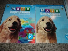 MATH EXPRESSIONS Houghton K Kindergarten Workbook Homework Remembering Vol 2