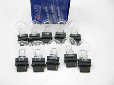 10 Wagner 3156 Miniature Light Bulb - Single Contact Wedge Gt-8