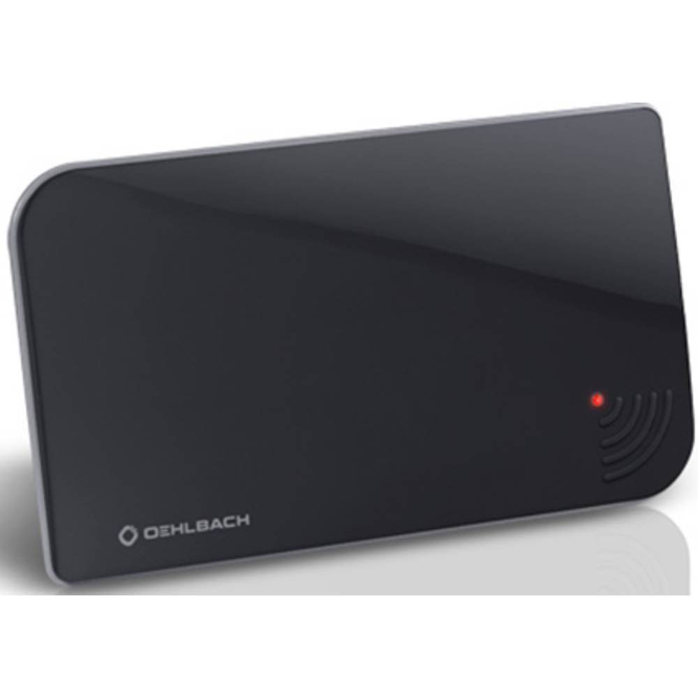 Oehlbach Scope Vision Antenna attiva piatta DVB-T/T2 Ambiente interno Nero