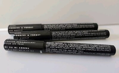 Avon Forgive & Forget Eye Makeup Remover Pencil .10 oz. NOS  Sealed Lot of 3
