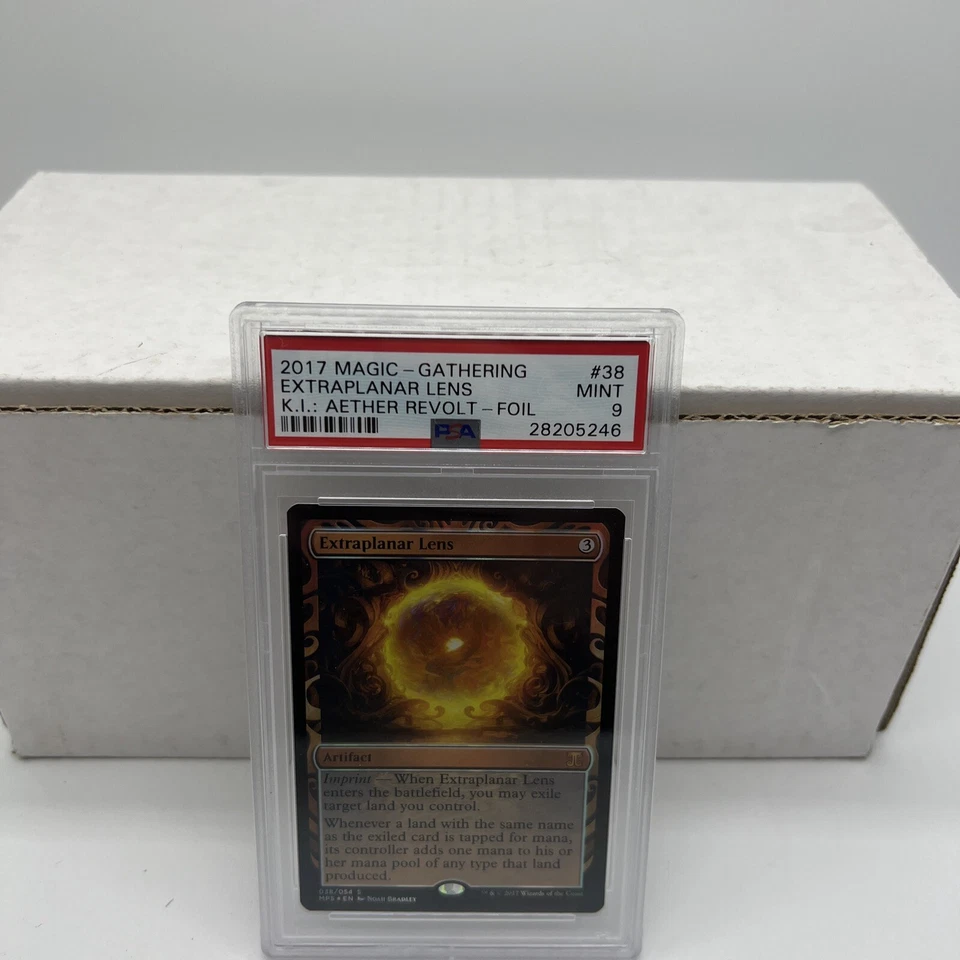 Extraplanar Lens - Psa 9 MINT - Kaladesh Inventions - MTG Masterpieces - Image 4 of 4