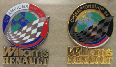 SET MIT 2 PINS F1 WILLIAMS RENAULT 94 - SPORT-AUTO