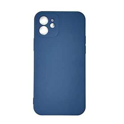 Silicone Case for iPhone 11 - Black, Blue, Stone White, Nude
