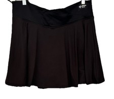 Justice Sport Skort Athletic Pleated Black Girls XL Plus Size 16-18