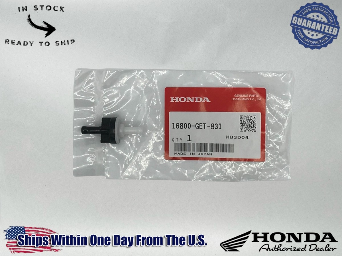 Genuine OEM Honda Fuel Check Valve 16800-GET-831 | 0757480929504