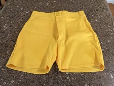 Vintage ZWickel 70  s  80  s Coaching Shorts Men  s Large Yellow