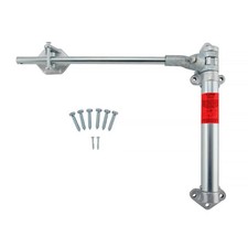 Spring Action Door Closer 1 5/8 Inch Offset Silver Model 11097000004 Kason