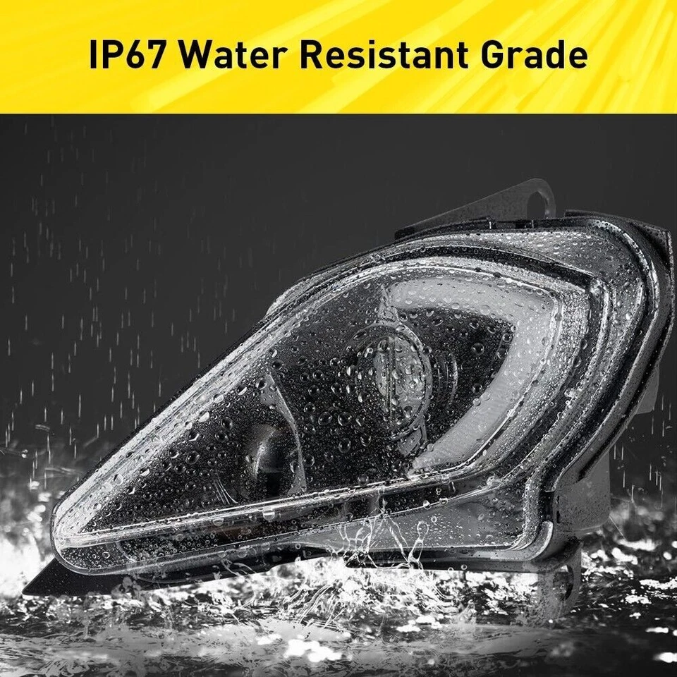 LED Headlights Set Head Lamps For 2006-2023 YAMAHA YFZ 450 RAPTOR 350 700 700R - Image 4 of 4