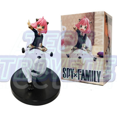 Spy X Family - Anya Forger Reitet Anime Figur Modellfigur (14cm) - Geschenk,Deko