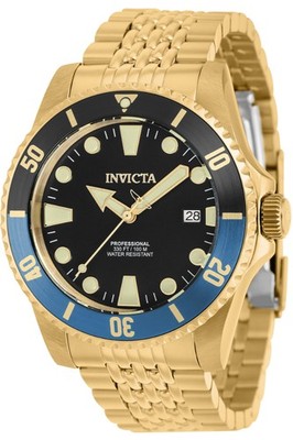 Invicta - Uhr 39761 für Mann Schwarz aus Edelstahl