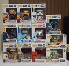 Funko Pop Lot of 12 Star Wars Mandalorian Boba Fett Ahsoka Stormtrooper Yoda