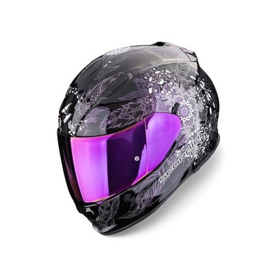 Integral Helm EXO-491 Schwarz, Viola Dream Scorpion