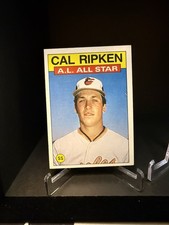 1986 Topps - All-Star Cal Ripken #715