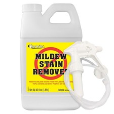 Mold Mildew Stain Remover Cleaner 64oz Multi-Surface Marine Upholstery Spray 0.55 per fl oz