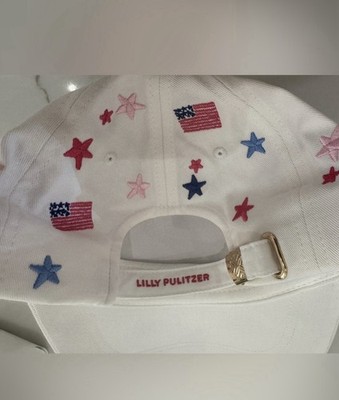 ?? Lilly Pulitzer Embroidered 250th Celebration Baseball  display picture 2