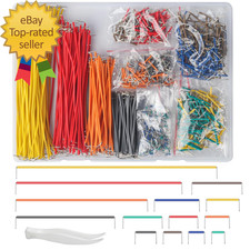 840 Pcs Breadboard Jumper Wires Kit PCB Breadboard Jumper Wire Cables