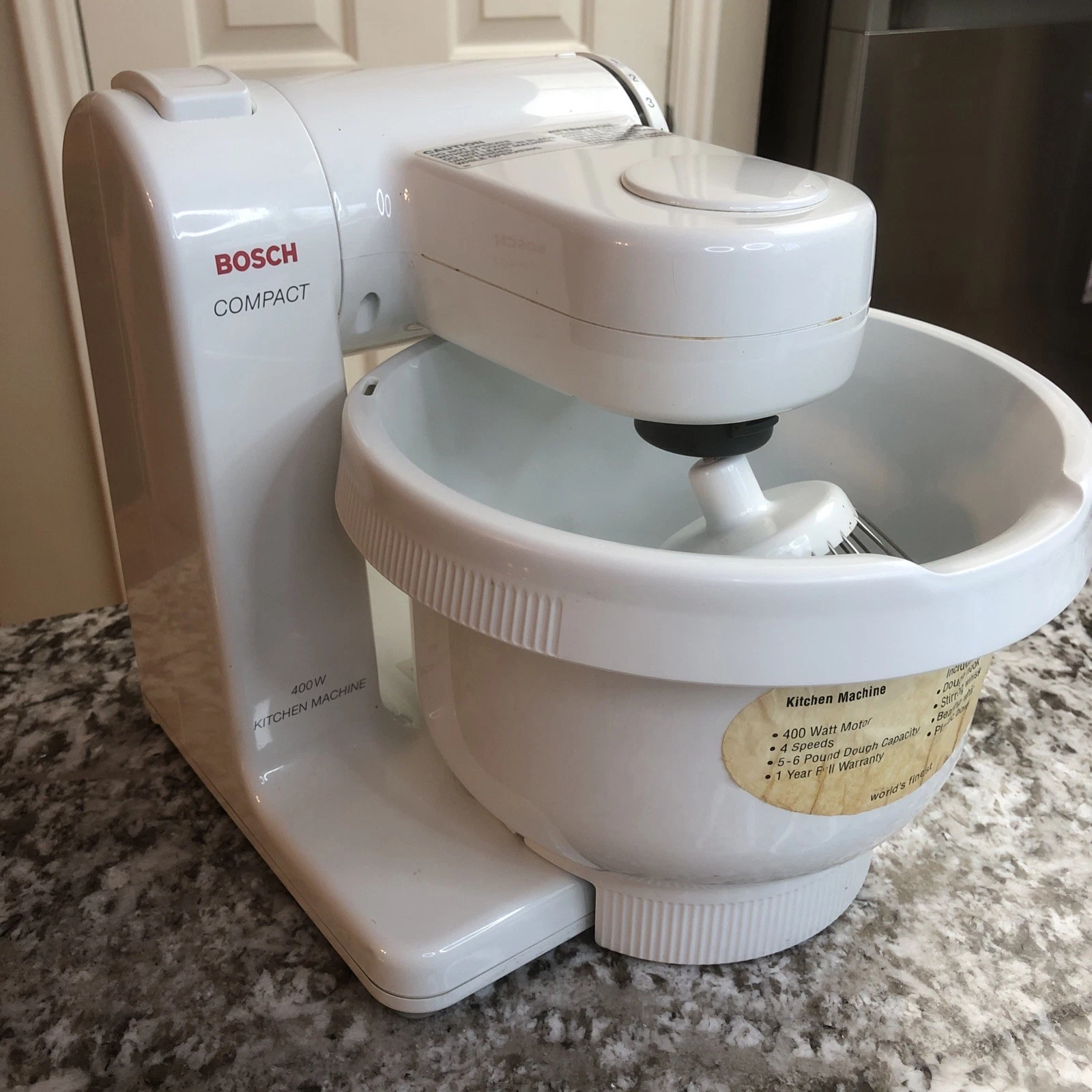 Bosch Compact Stand Mixer MUM4405UC 400W 4 Qt Bowl Kitchen Machine
Opens in a new window or tab