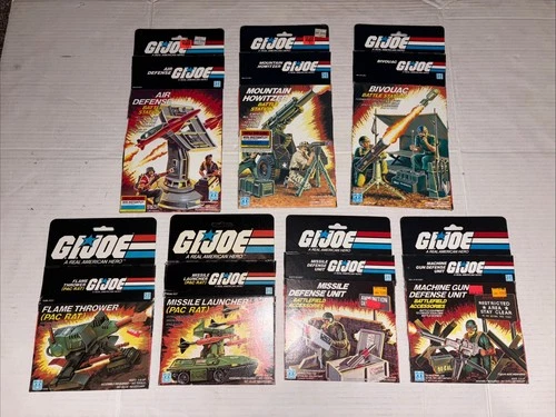 GI JOE 1984 HASBRO VINTAGE ARAH ORIGINAL ACCESSORY BOX ONLY LOT 7 READ