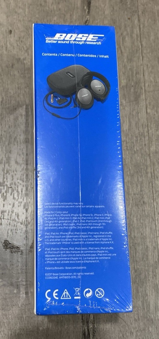 Buy Bose QuietComfort 25 Black Over the Ear Headset online | eBay