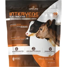 LifeLine Intervene+ 1 Lb. Electrolytes & Support for Calves 49830 LifeLine 49830
