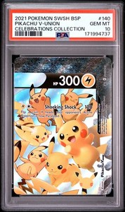 Pikachu V Union Psa 10 | eBay