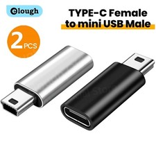 USB C Type-C Female to Mini USB Male Charge Data Sync Adapter Converter OTG