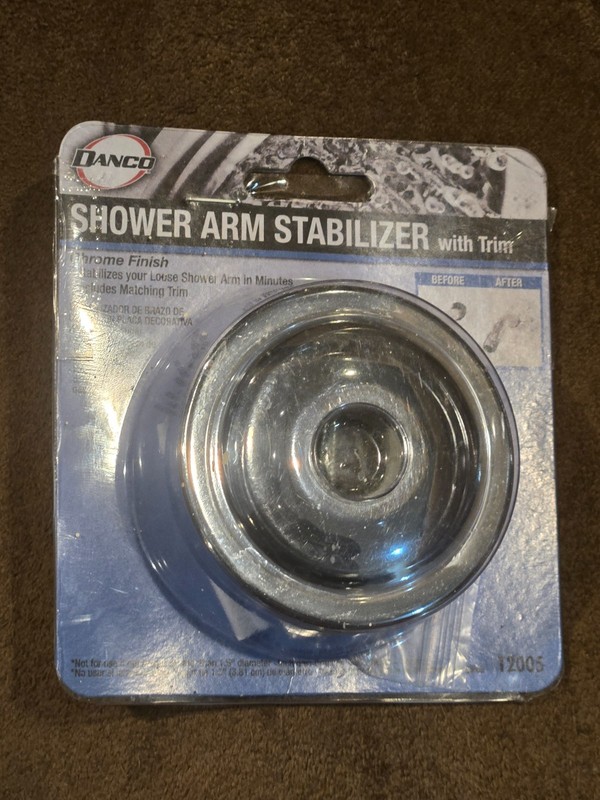 shower arm stabilizer