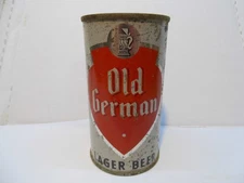 OLD GERMAN LAGER FLAT TOP BEER CAN~GRACE BROS. BRG, SANTA ROSA, CA