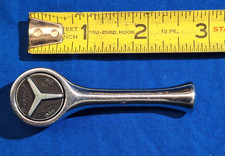 1983 Old Logo Snap-on Tmk739 14 Drive Stubby Ratchet 3 Long