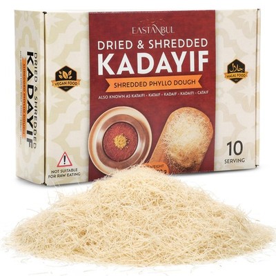 Eastanbul Dried & Chopped Kataifi Shredded Fillo 17.64 Ounce (Pack of 1)