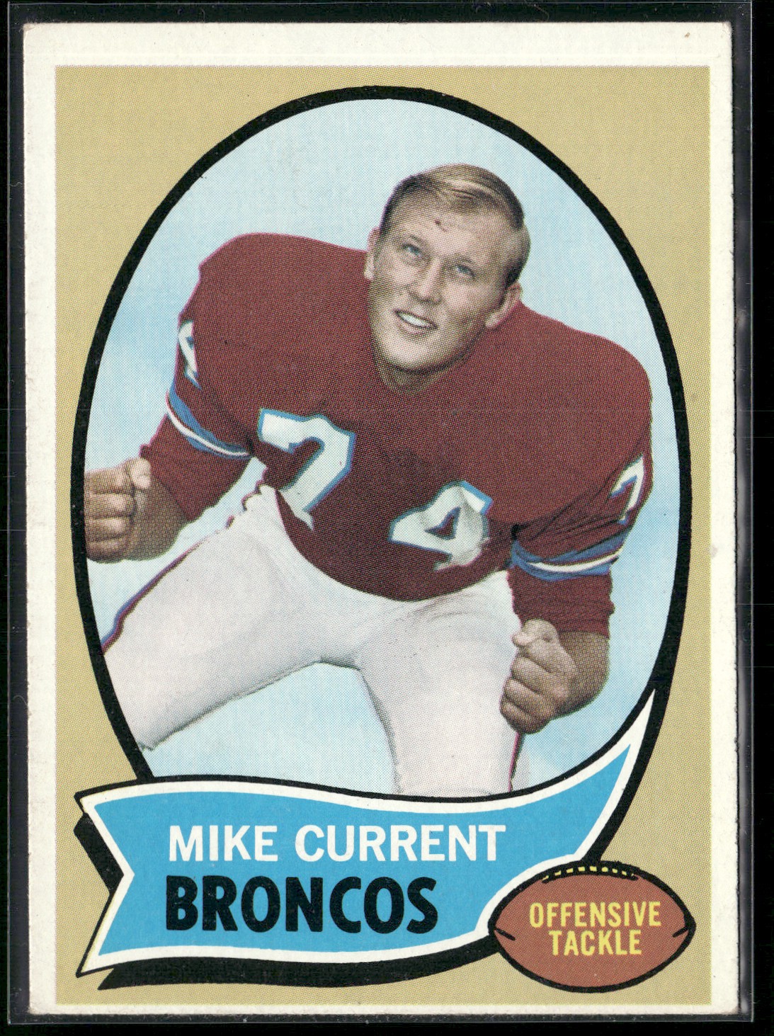 1970 Topps #198 Mike Current Rookie