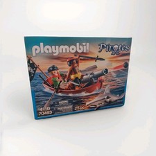 Playmobil Pirates 70493: Barque Des Pirates Avec Requin-marteau/ Neuf Et Scellé