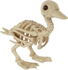 Crazy Bonez Skeleton Baby Duck   5.75" Halloween Animal Decoration,...