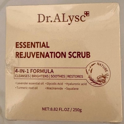 Dr.ALysc Essential Rejuvenation Scrub Body Scrub Lavender Hyaluronic Acid 8.82oz