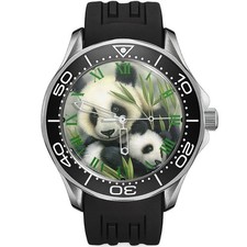 Orologio Da Polso In Silicone Con Panda E Cucciolo Carino